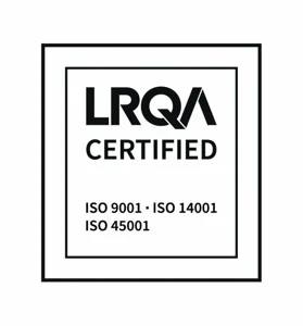 LRQA Certified: ISO 9001, ISO 14001 ja ISO 45001